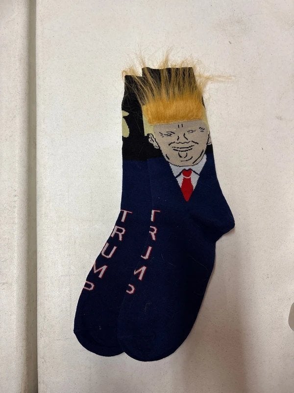sokken herensokken fun style carnaval trump, Overige kleuren, Onbekend, Ophalen of Verzenden, Nieuw
