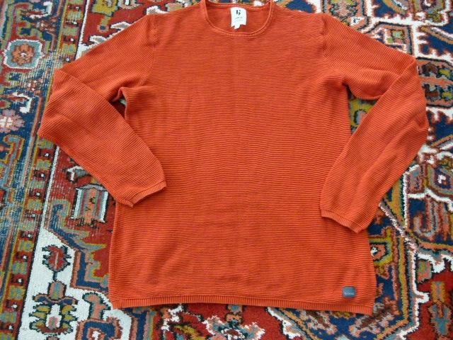 Oranje bruin brique trui GARCIA maat L, Maat 52/54 (L), Garcia, Oranje, Ophalen of Verzenden