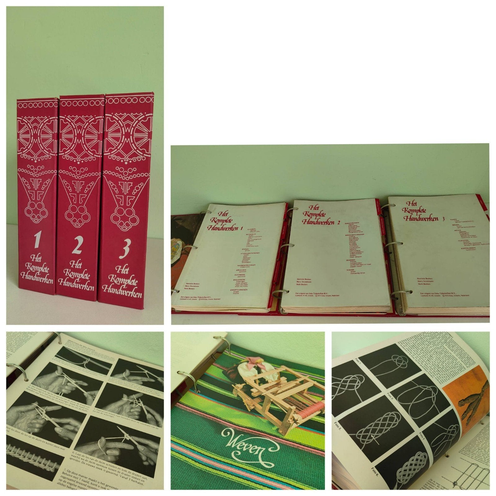 Het Complete Handwerken 1, 2 en 3 - Hobbyboeken, Boeken, Ophalen of Verzenden, Gelezen, Borduren en Naaien