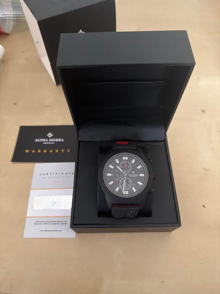 Alpha Sierra Blackhawk/Falcon Herenhorloge, Overige merken, Polshorloge, Ophalen of Verzenden, Zo goed als nieuw