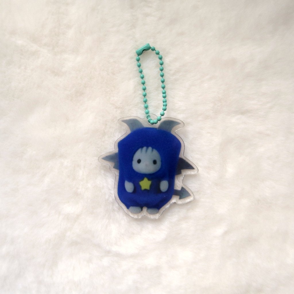 Sylvanian Families Calico Critters Clip Charm Sleutelhanger, Verzenden, Nieuw, Knuffel of Figuurtje