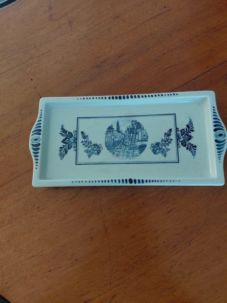 Royal Delft cake schaal - Made in Holland, Ophalen of Verzenden