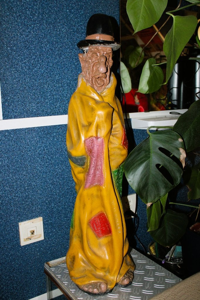 Beeld Indiaan 77 cm, Antiek en Kunst, Ophalen, Beeld