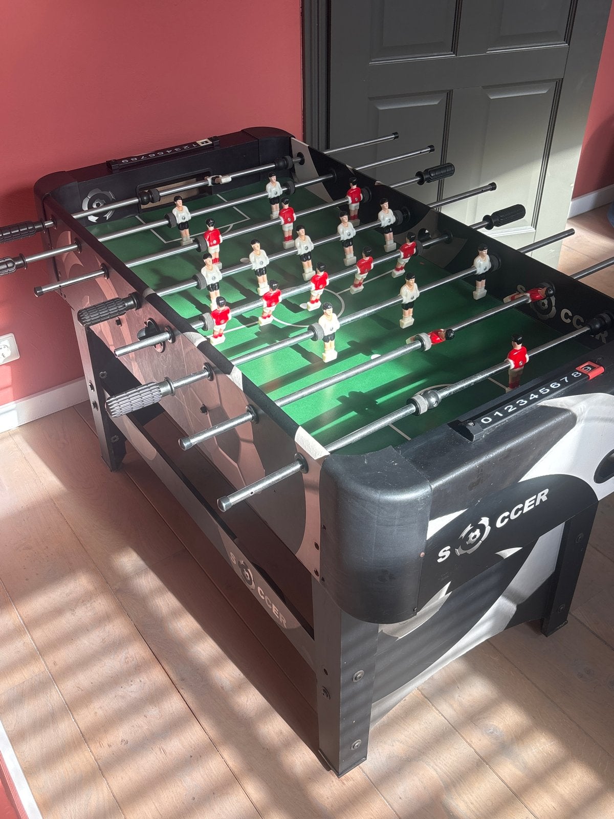 Tafelvoetbaltafel - Compleet en Speelklaar, Ophalen, Gebruikt