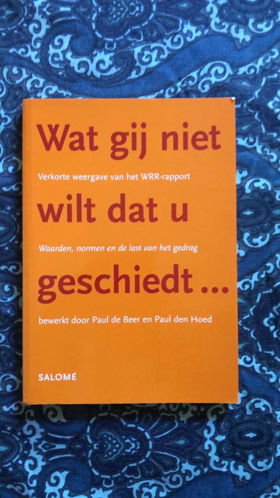 Wat gij niet wilt dat U geschiedt ..., Ophalen of Verzenden, Zo goed als nieuw, Nederland