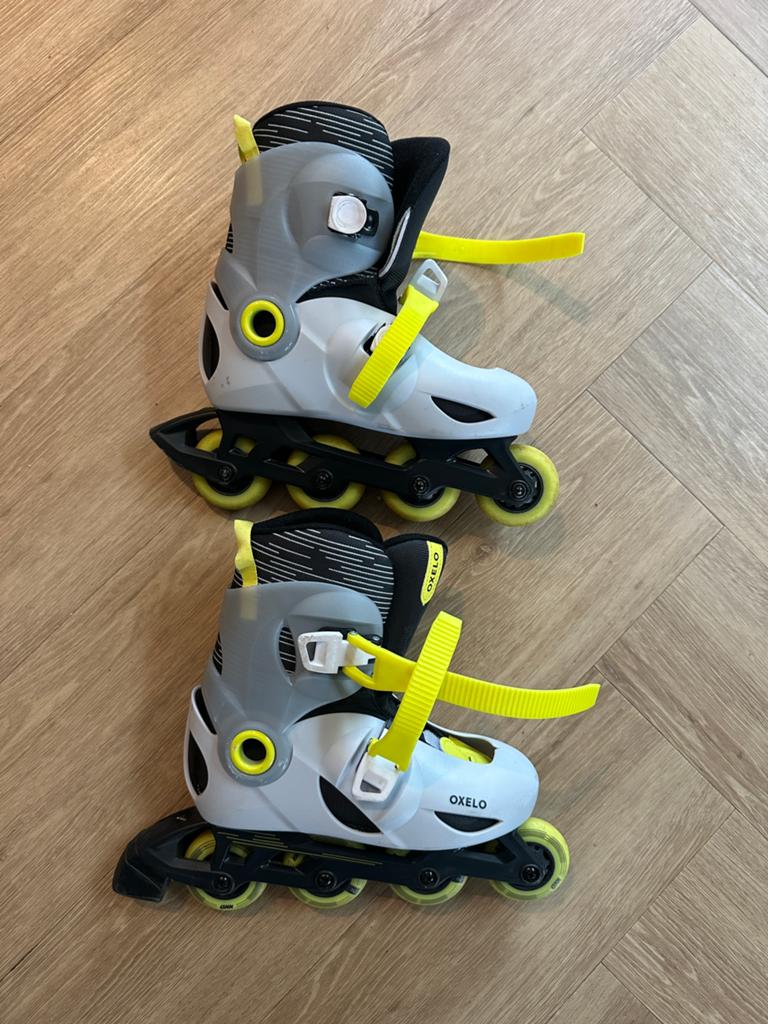 Skeelers oxelo (decathlon) in goede staat 32-34, Ophalen of Verzenden, Zo goed als nieuw