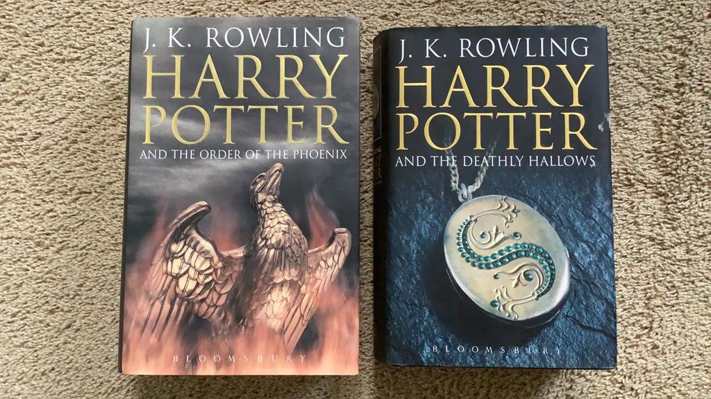 Harry Potter, J.K. Rowling, deel 6 en 7: The order of the, Boeken, Ophalen of Verzenden, Zo goed als nieuw, Fictie