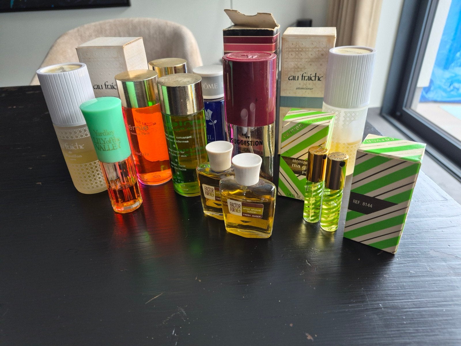 lotje  Vintage parfum en lotion jaren 70, Ophalen of Verzenden