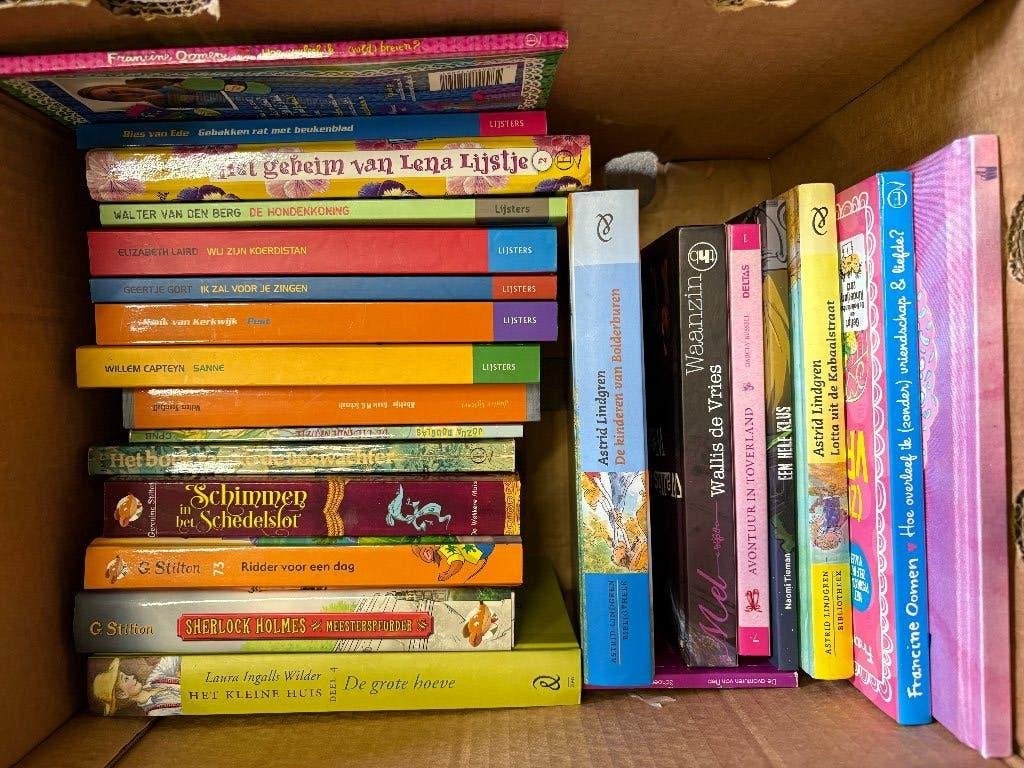 Doos vol kinderboeken incl. Lijsters, Boeken, Ophalen of Verzenden, Zo goed als nieuw, Diverse auteurs, Fictie algemeen