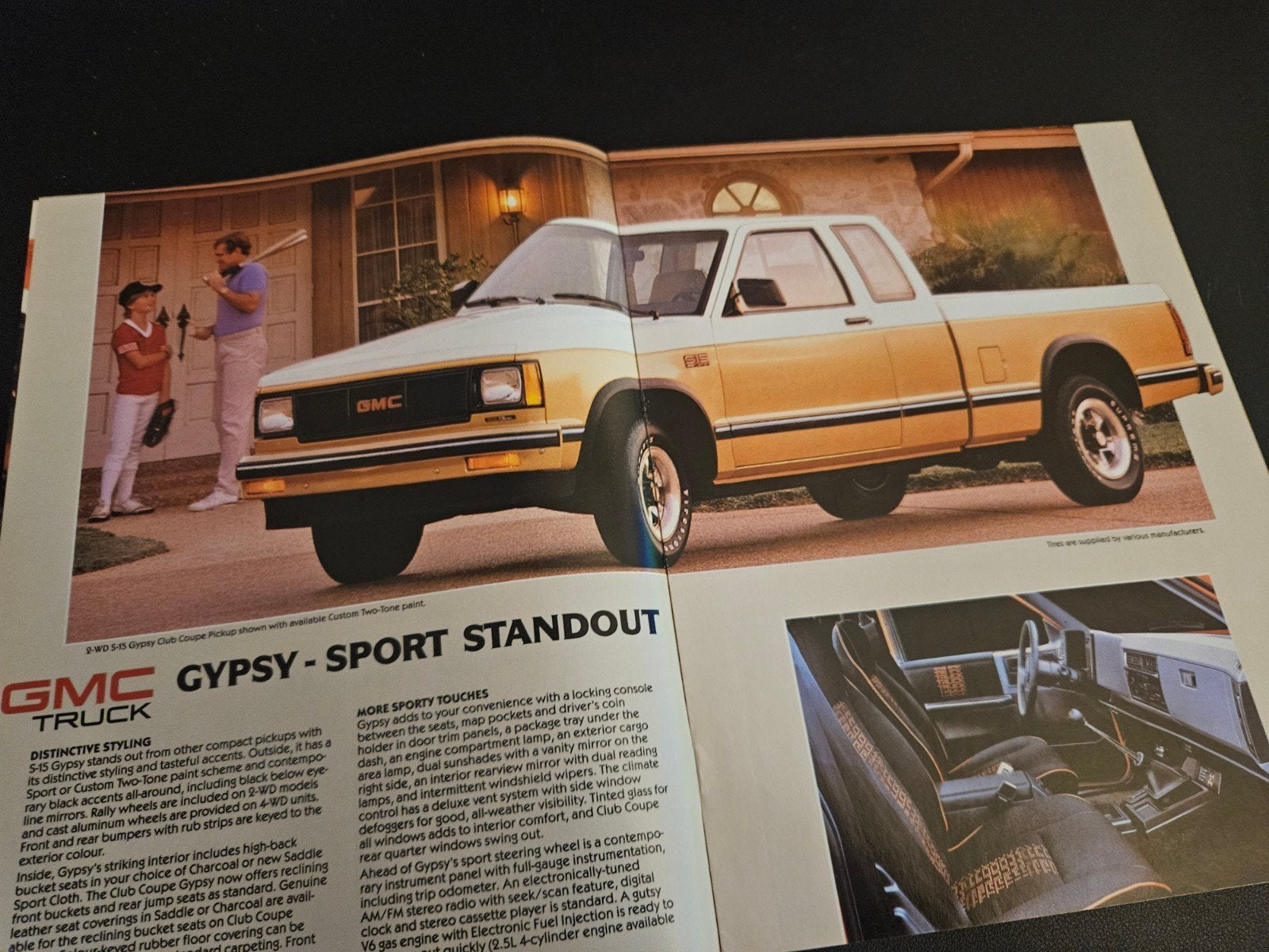 Brochure GMC S-15 Pickups 1988, Ophalen of Verzenden, Zo goed als nieuw, Overige merken