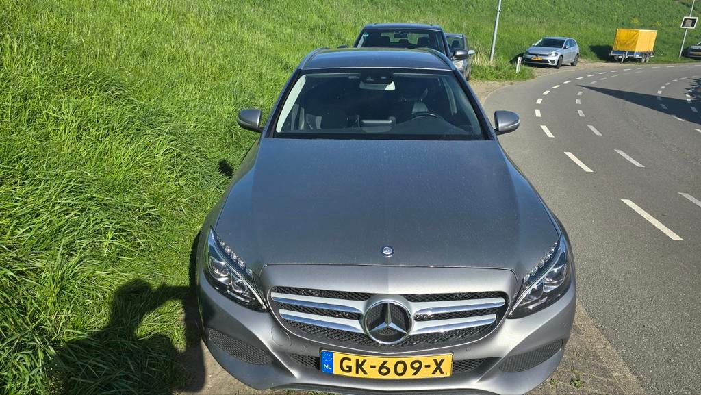 Mercedes-Benz C-Klasse C350 e Plug-in Hybrid 279pk 7G-TRONIC, Auto's, Automaat, Achterwielaandrijving, Zwart, Leder en Stof
