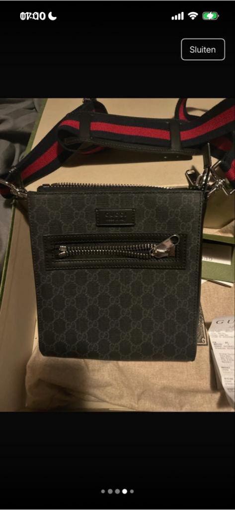 Gucci tas, Sieraden, Tassen en Uiterlijk, Ophalen of Verzenden, Nieuw, Zwart