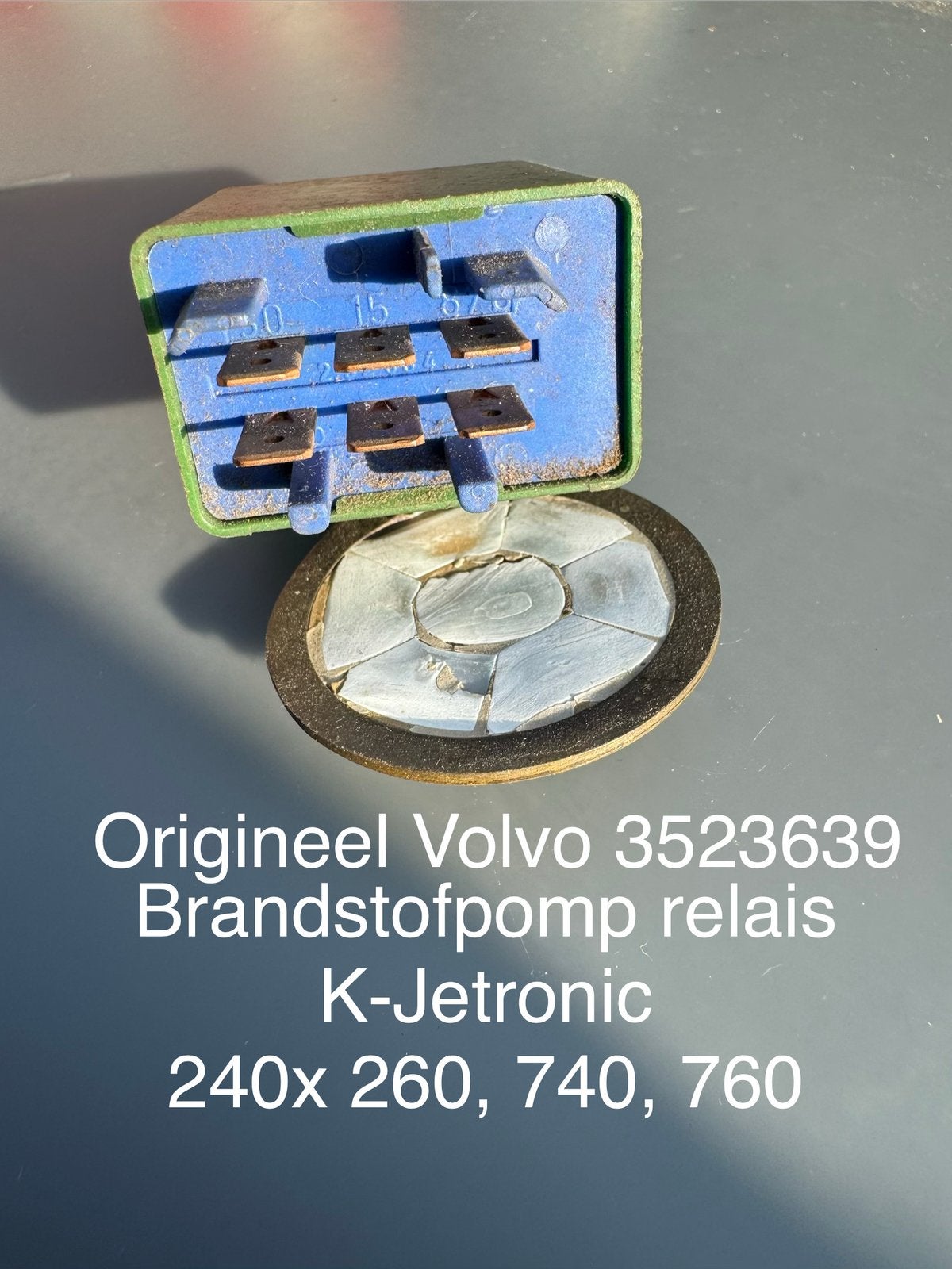 Volvo brandstofelais art 3 523 639, Ophalen of Verzenden
