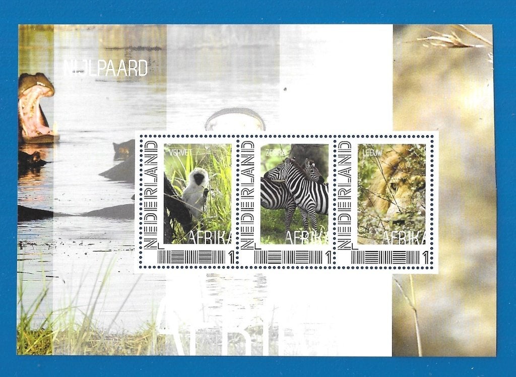 Serie Zoogdieren uit alle Windstreken - 2013, Verzenden, Na 1940, Postfris