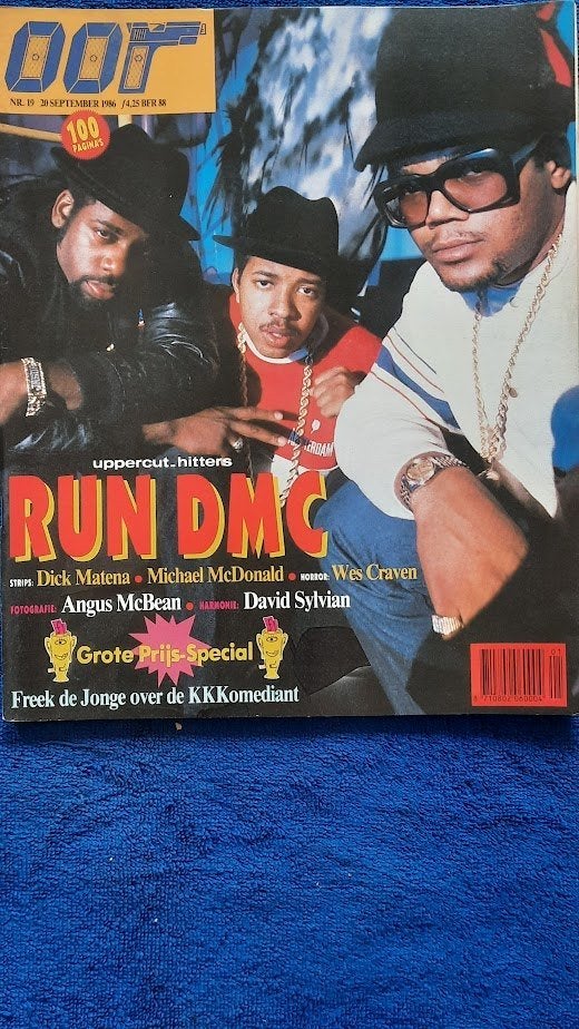 OOR 19-1986 Run DMC de Jonge Angus McBean Sylvian Woodentops, Ophalen of Verzenden, Zo goed als nieuw, Muziek, Film of Tv