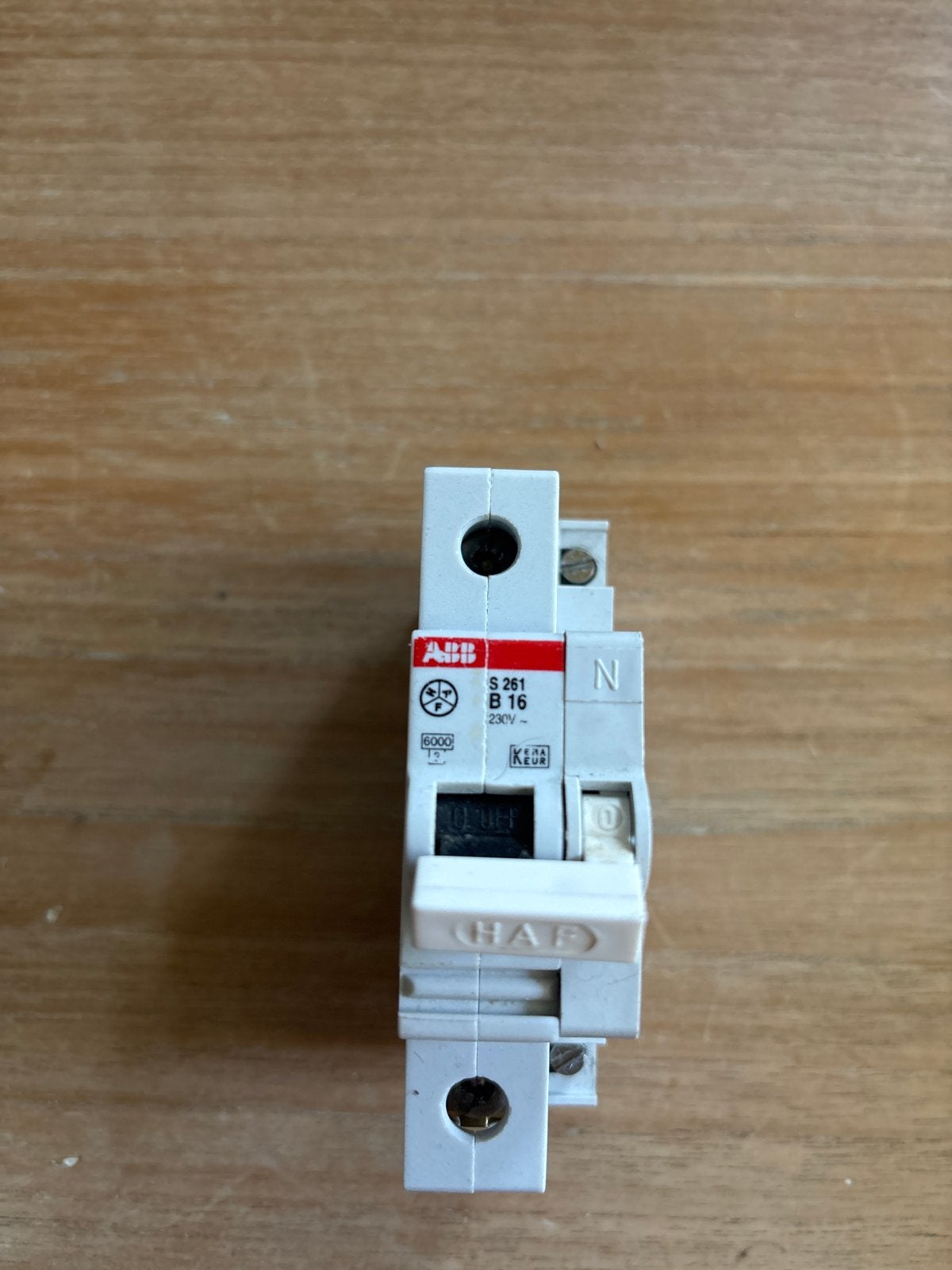 ABB S 261 B 16 Installatieautomaat, Ophalen of Verzenden, Gebruikt, ABB, Installatieautomaat