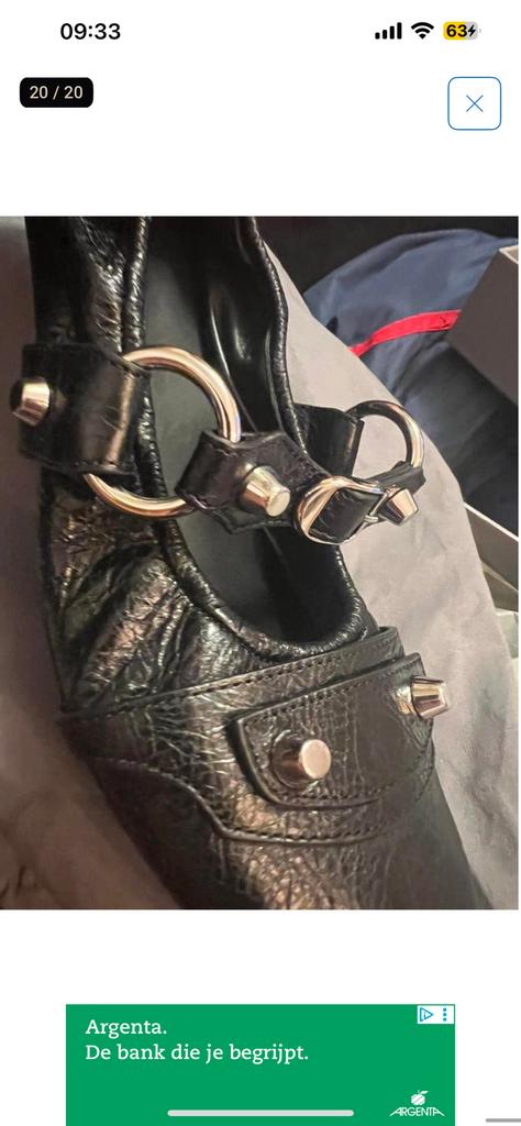 NEW Balenciaga Ballerina/ Le City Ballet Flats Black size 39, Ophalen of Verzenden, Nieuw