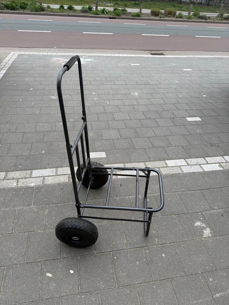 Stevige transportkar / steekwagen - Zwart, 100 liter of meer, Ophalen, Gebruikt, Transportkar