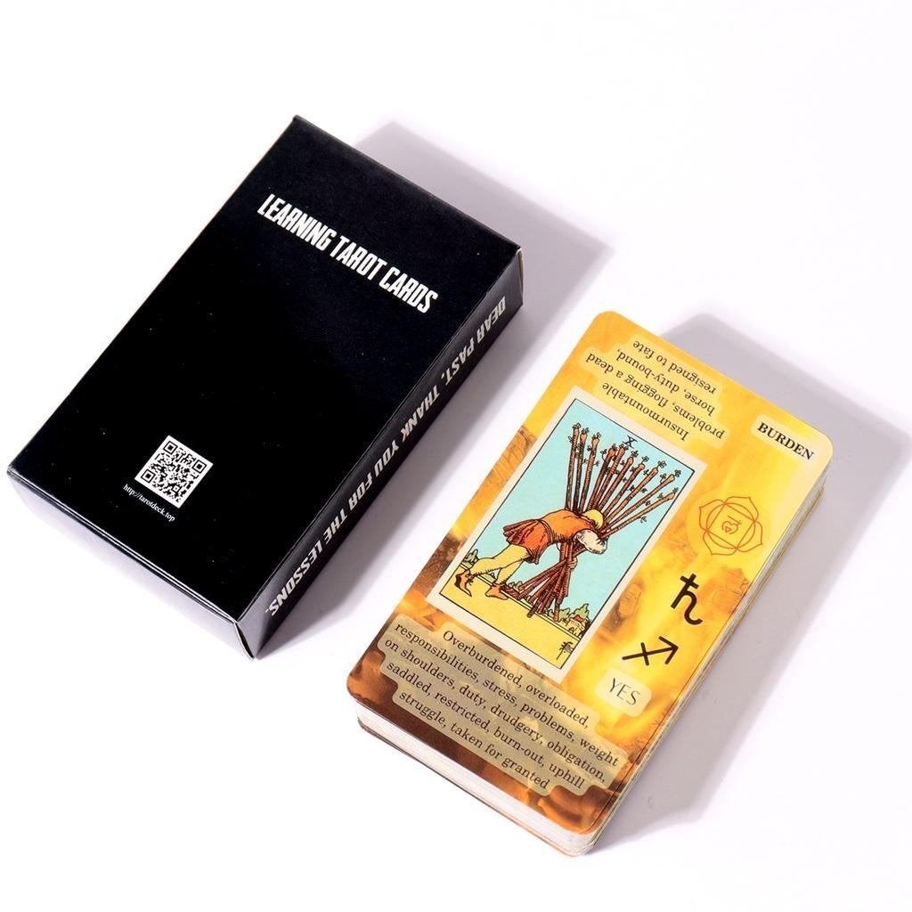 Learning Tarot Cards Dear Past, Thank you for the Lessons, Ophalen of Verzenden, Nieuw, Tarot of Kaarten leggen, Overige typen