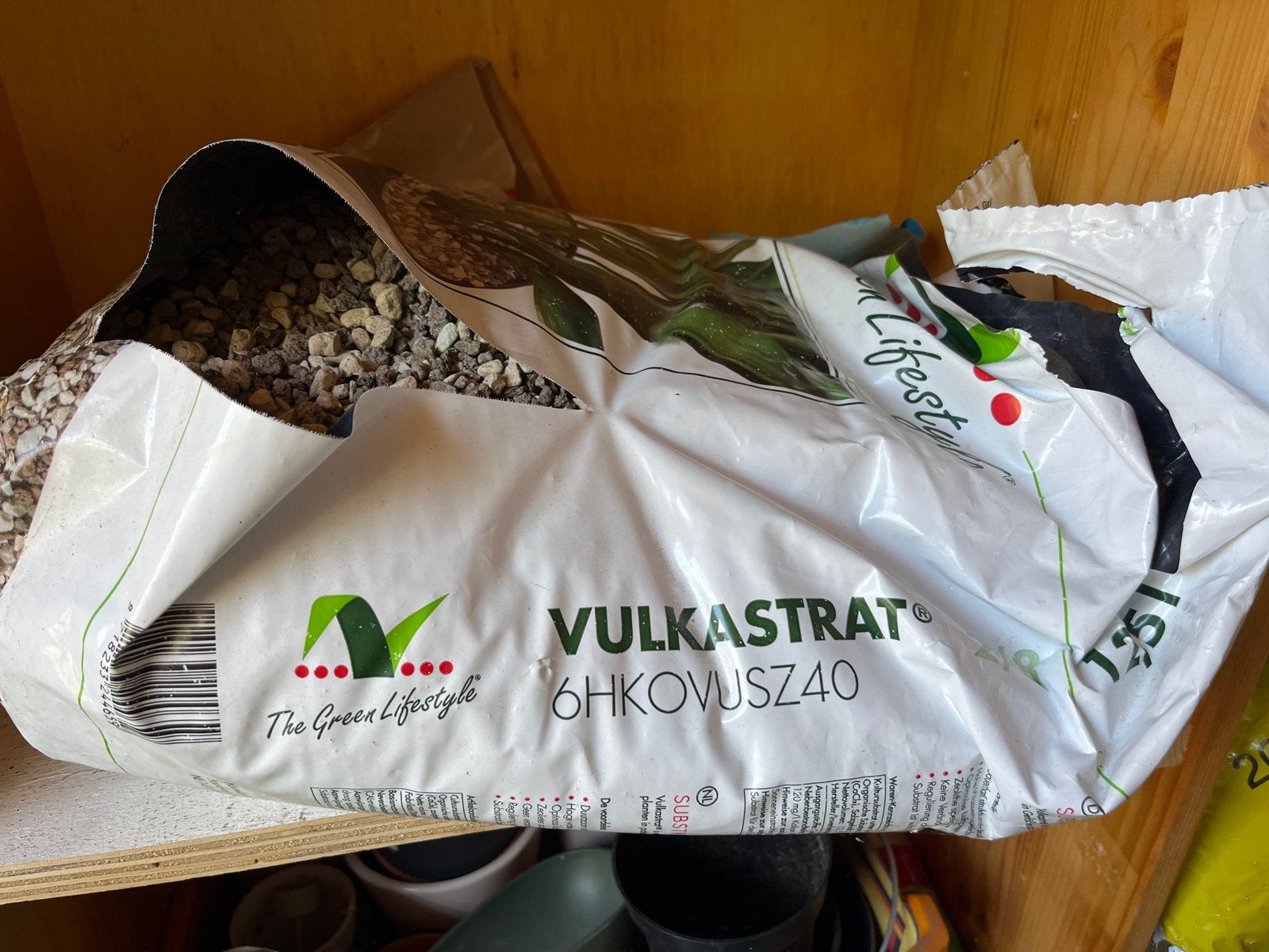 VULKASTRAT 6HKOVUSZ40 - Substraat voor planten, Tuin en Terras, Ophalen, Nieuw, Overige typen
