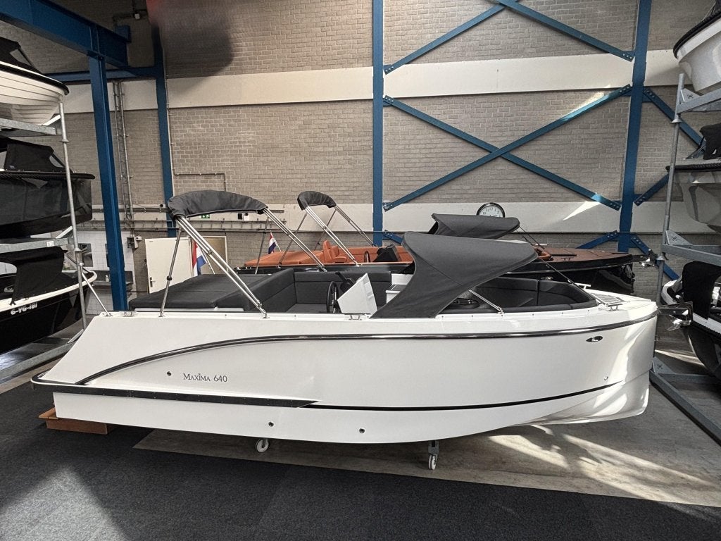 Maxima 640 Tender met Honda 60 pk, Watersport en Boten, 3 m, Tender, 0 cm, Zo goed als nieuw