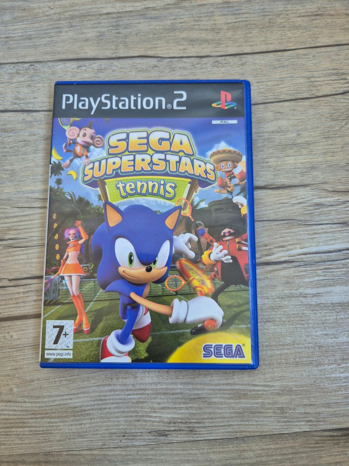 Sega Superstars Tennis PlayStation 2, 1 speler, Ophalen of Verzenden, Zo goed als nieuw, Vanaf 3 jaar