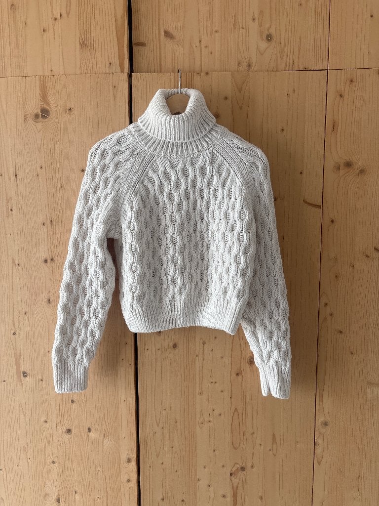 Kabeltrui gebroken wit, H&M, Wit, Ophalen of Verzenden, Zo goed als nieuw