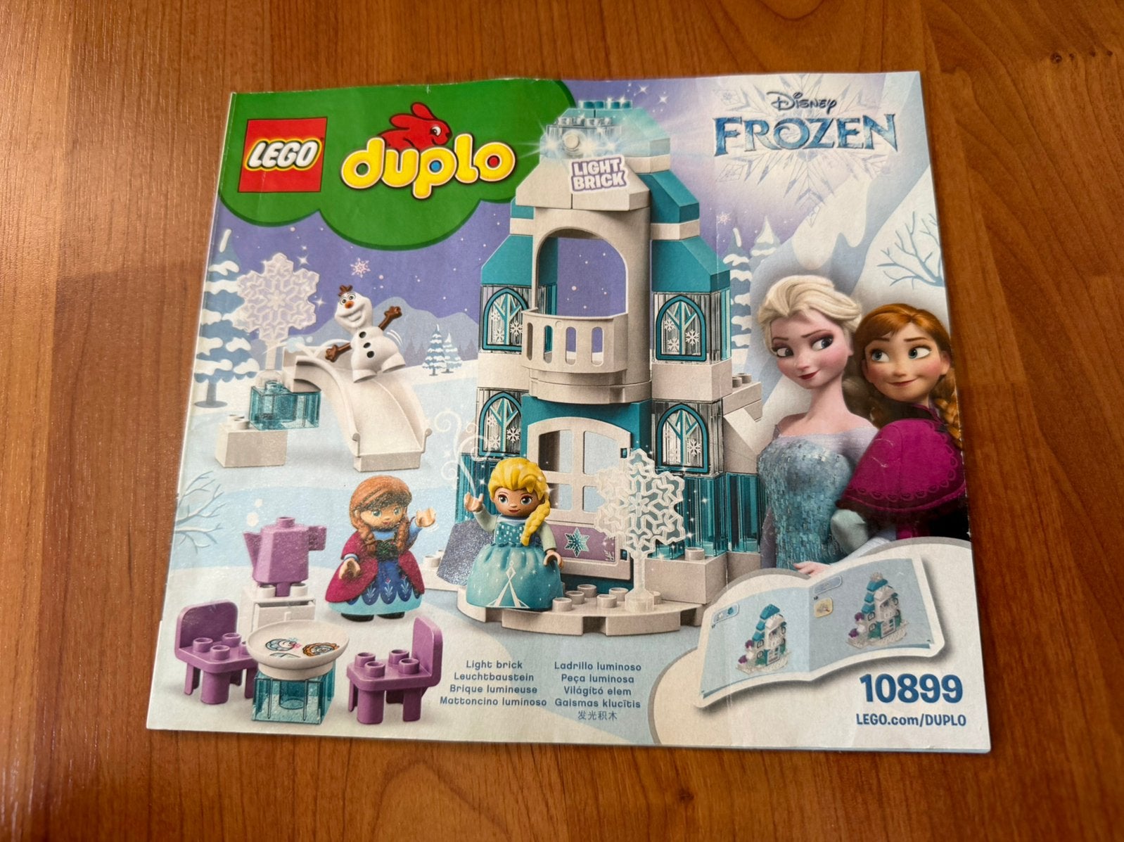 LEGO duplo Frozen 10899 en 10920, Ophalen of Verzenden, Zo goed als nieuw, Duplo