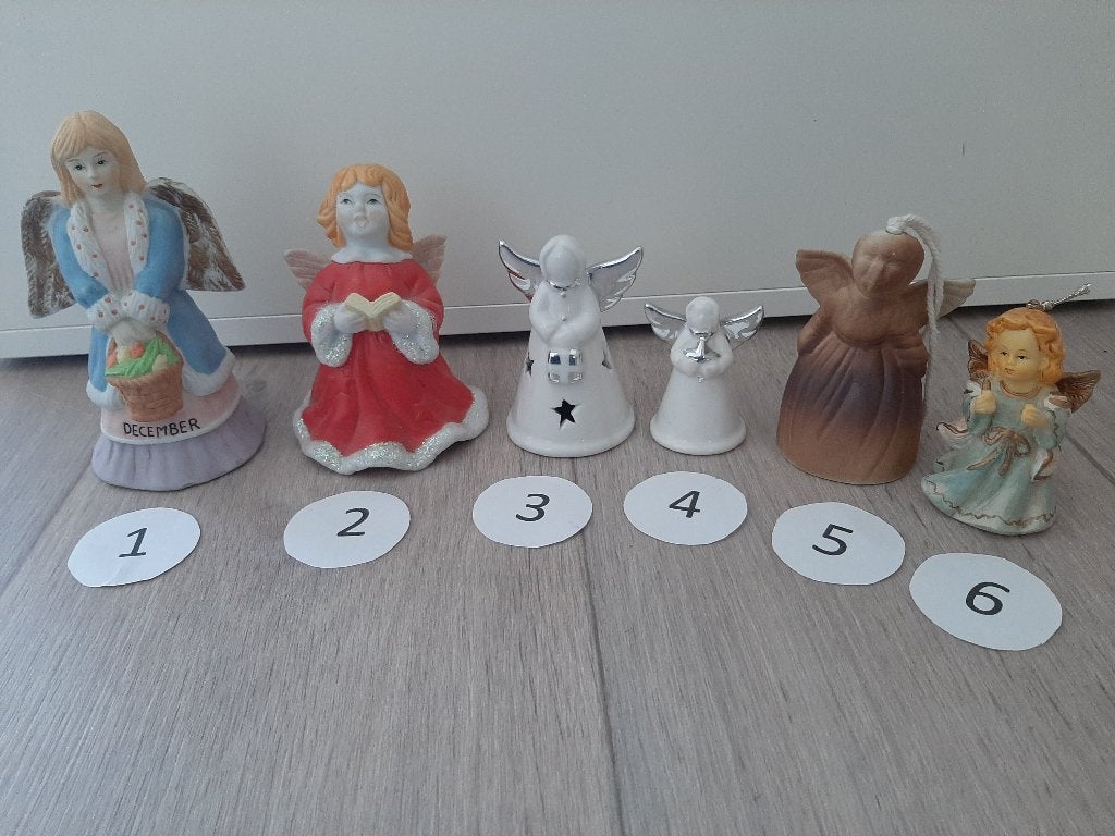 Verzameling engeltjes engelen engel met bel belletjes, Verzamelen, Ophalen
