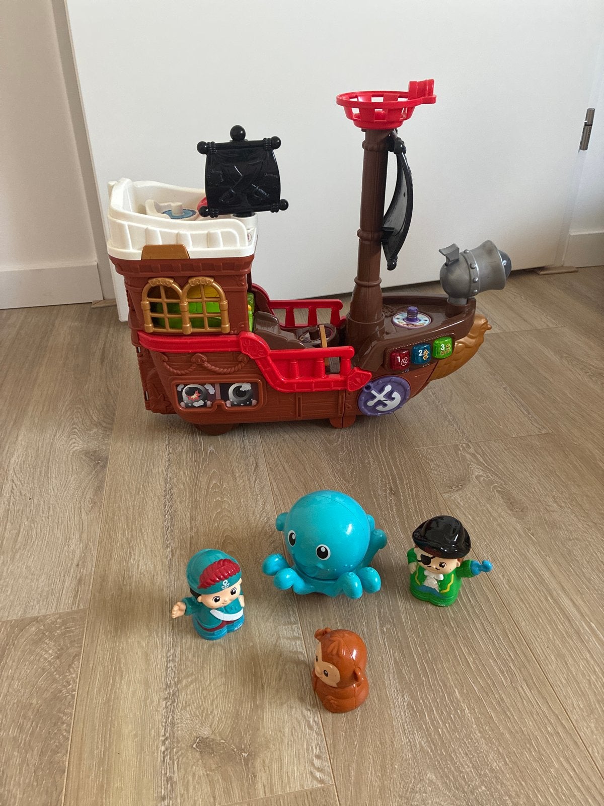 Vtech Piratenschip in nette staat, Kinderen en Baby's, Speelgoed | Vtech, Ophalen of Verzenden, Zo goed als nieuw, 2 tot 4 jaar