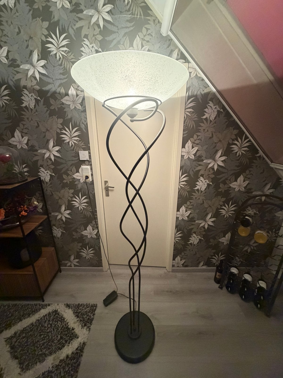 Schemerlamp met voetdimmer, Ophalen, Overige materialen, Gebruikt, E27 (groot)