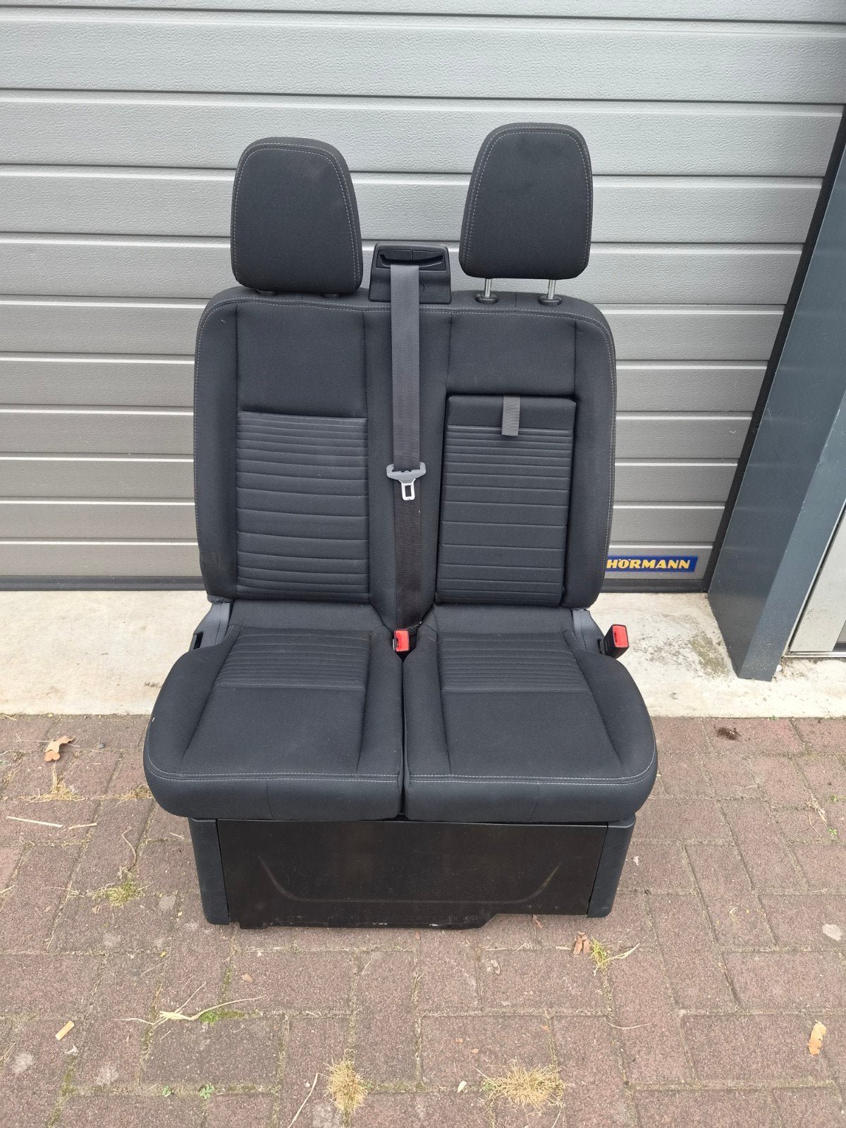 FORD TRANSIT CUSTOM LUXE BIJRIJDERSBANK - 2 ZITS BANK ZETEL, Auto-onderdelen, Ophalen of Verzenden, Ford