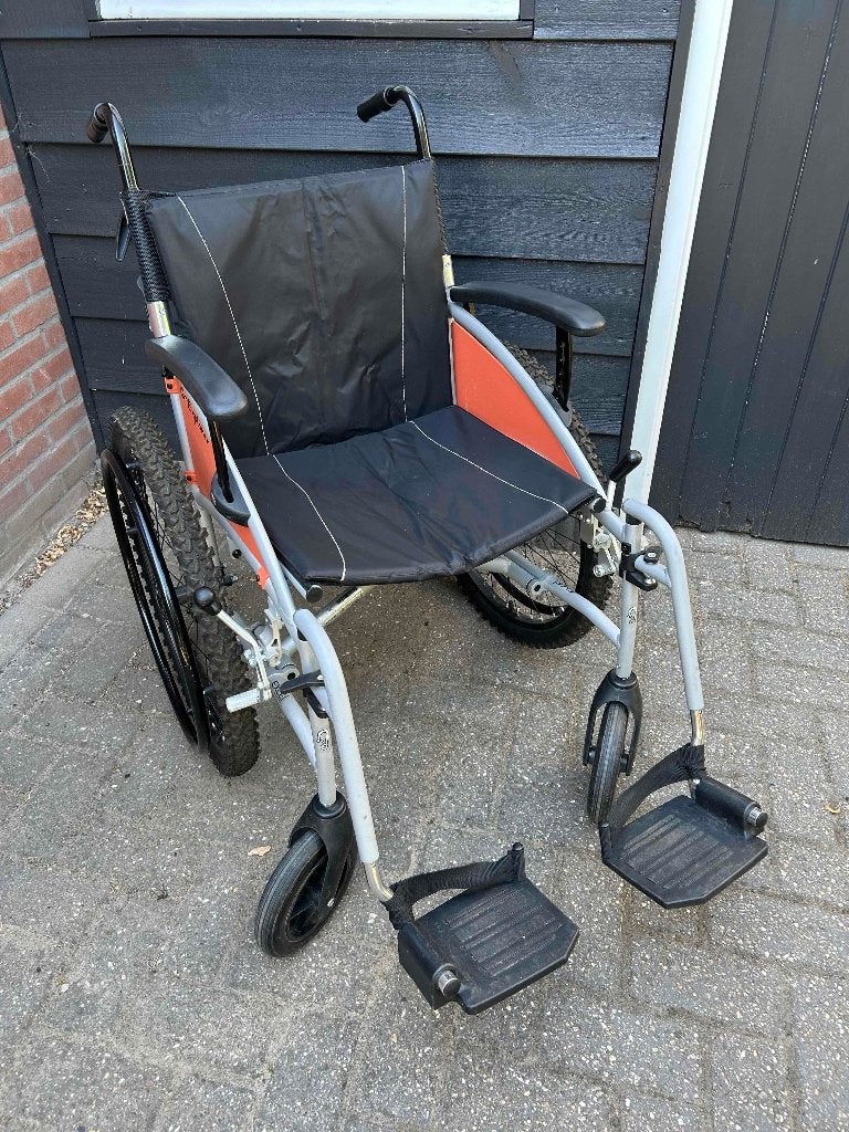 rolstoel Excel G-Explorer, Ophalen, Inklapbaar, Zo goed als nieuw, Duwrolstoel