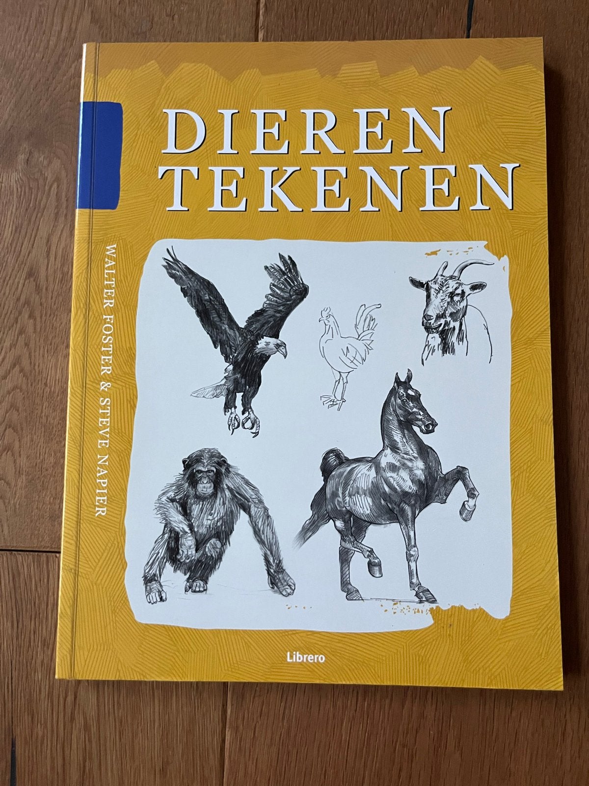 Dieren Tekenen - Leer dieren tekenen, Boeken, Hobby en Vrije tijd, Ophalen of Verzenden, Zo goed als nieuw, Tekenen en Schilderen
