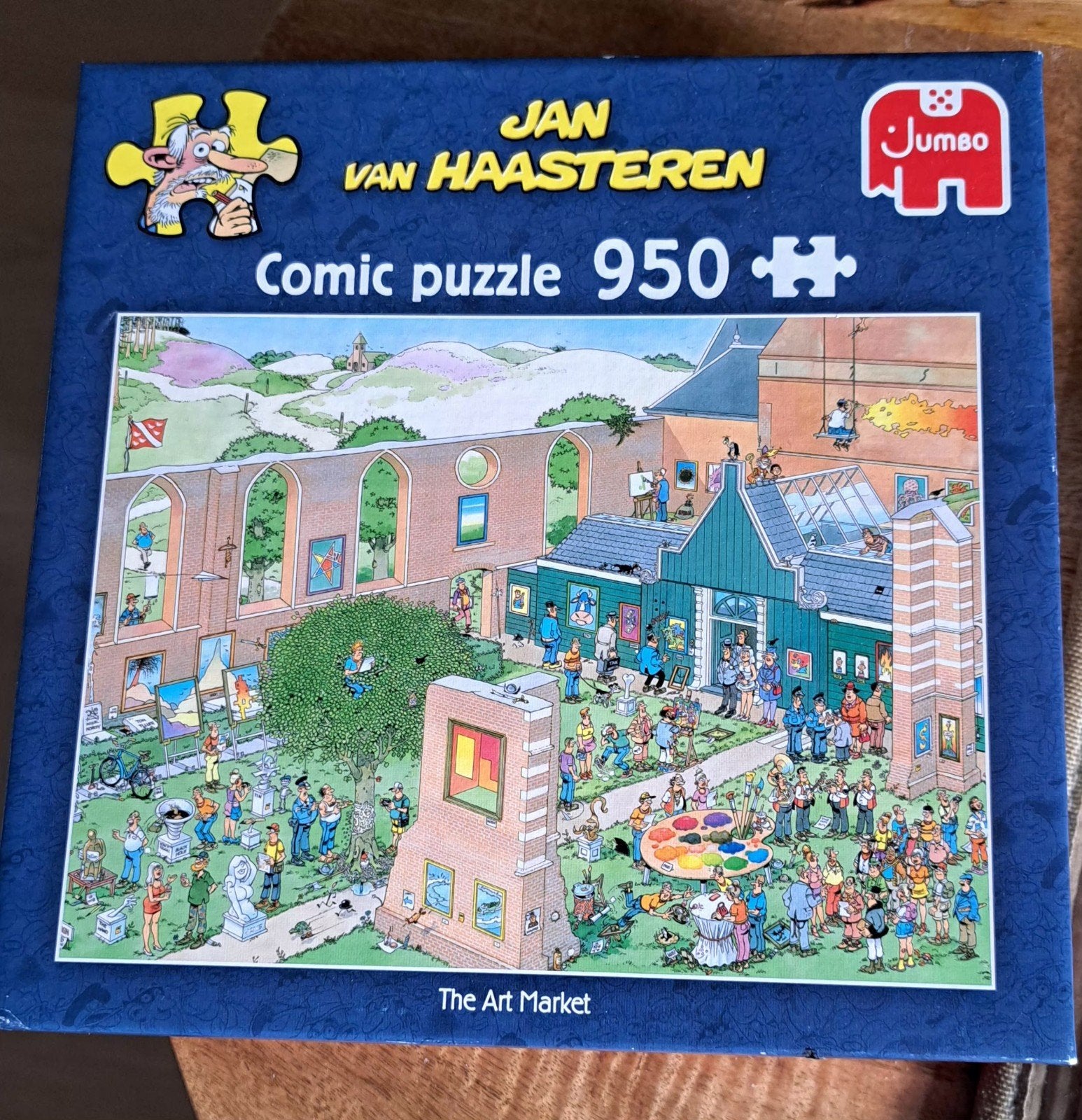 z.g.a.n complete jan van haasteren puzzel 950 stukjes, Ophalen, 500 t/m 1500 stukjes, Zo goed als nieuw, Legpuzzel