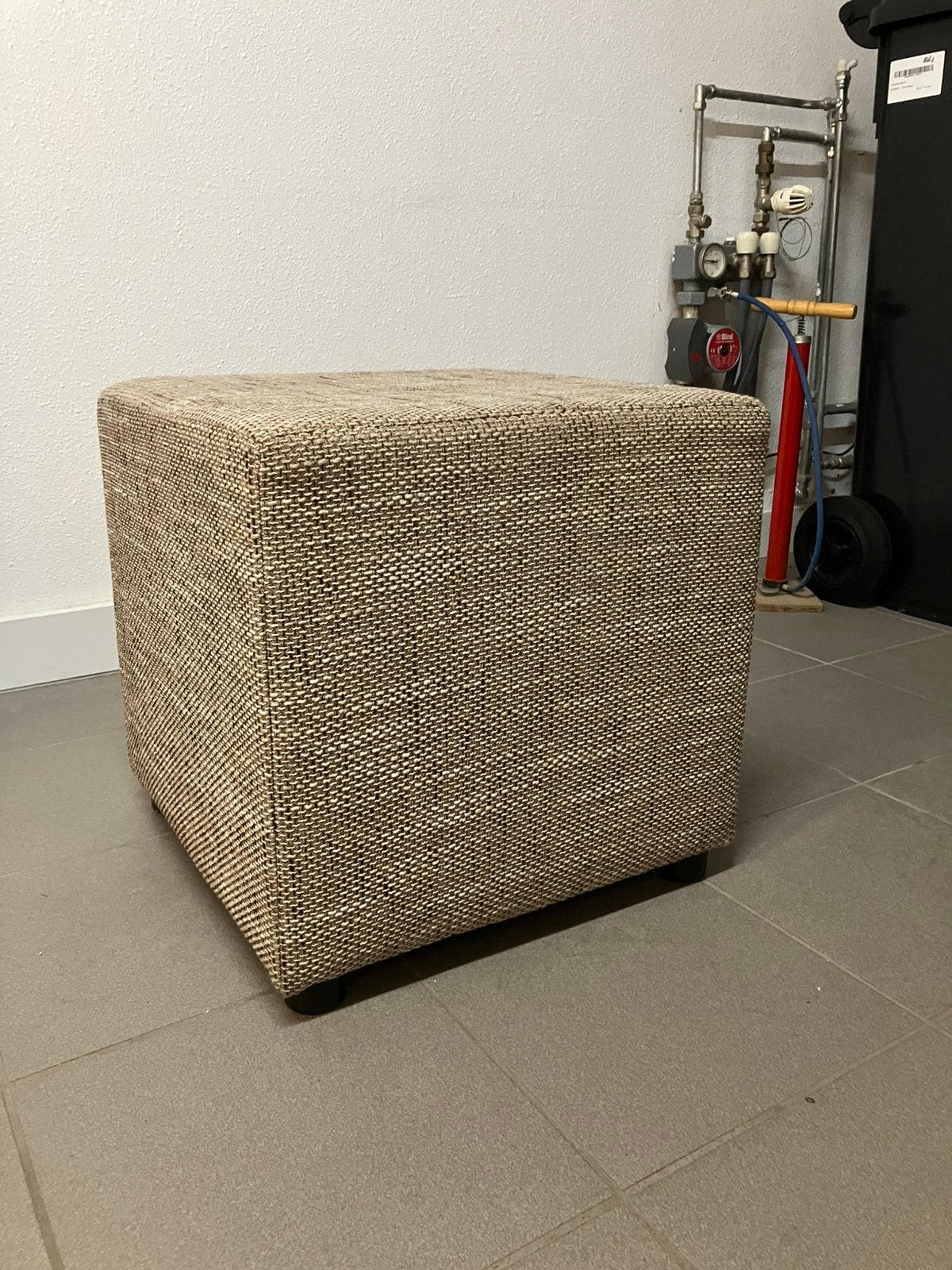 Poef, Ophalen, Minder dan 50 cm, Gebruikt, Vierkant