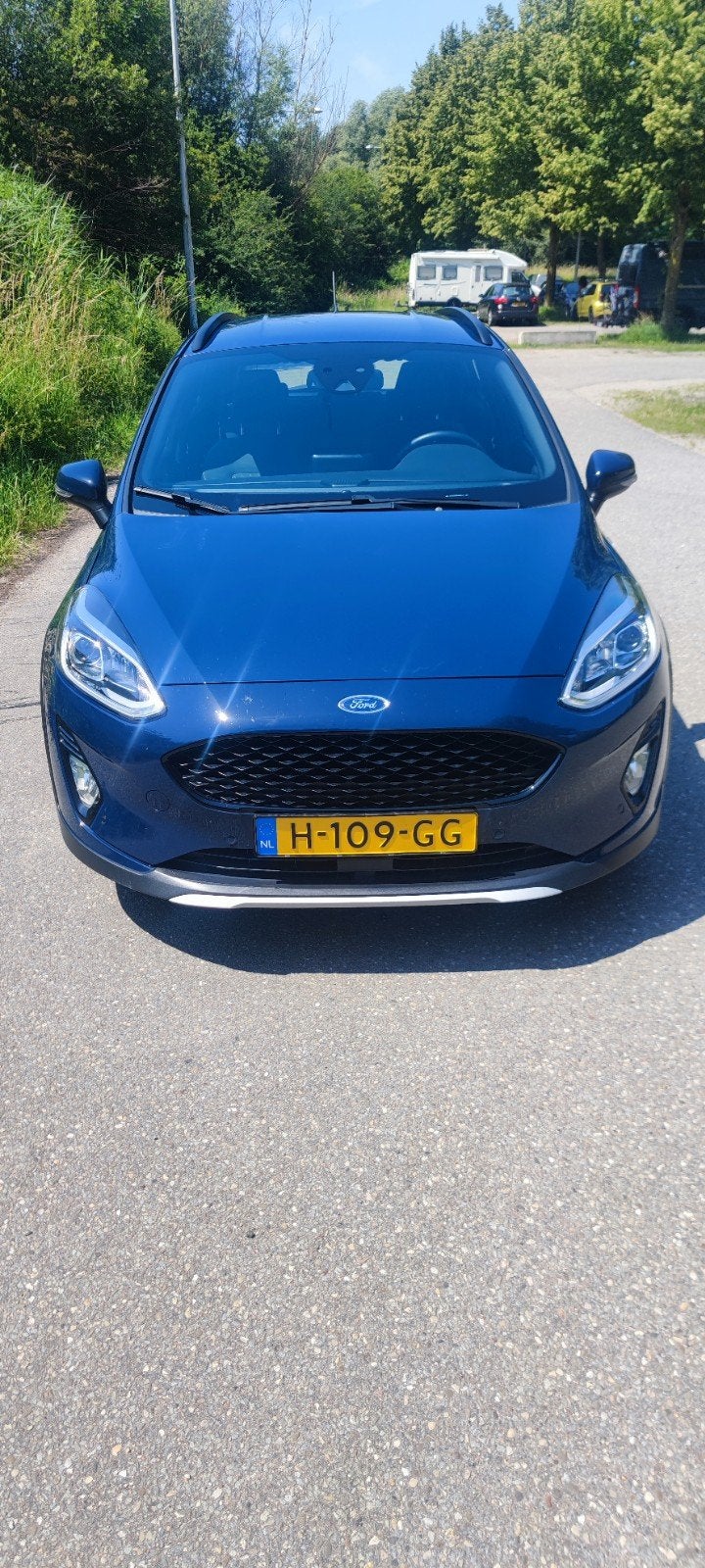 LEASE OVERNAME Ford Fiësta 1.0 Ecoboost 100pk Aut 5dr 2020 B, 1184 kg, Blauw, 49 €/maand, 998 cc