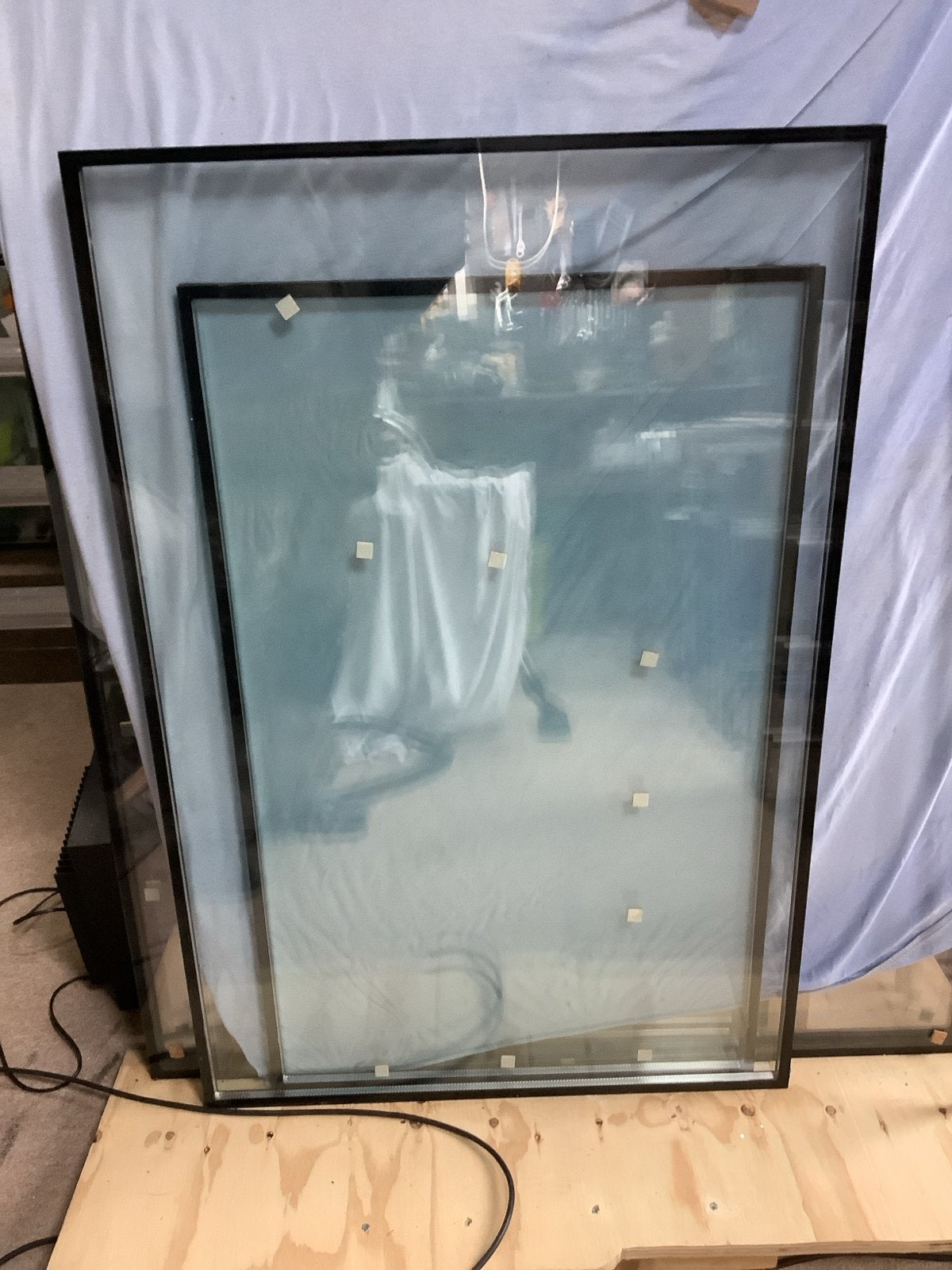 InsuLight Dubbelglas Paneel - Zo goed als nieuw, Doe-het-zelf en Verbouw, Ophalen, Gevelraam of Ruit, Minder dan 80 cm, 120 tot 160 cm