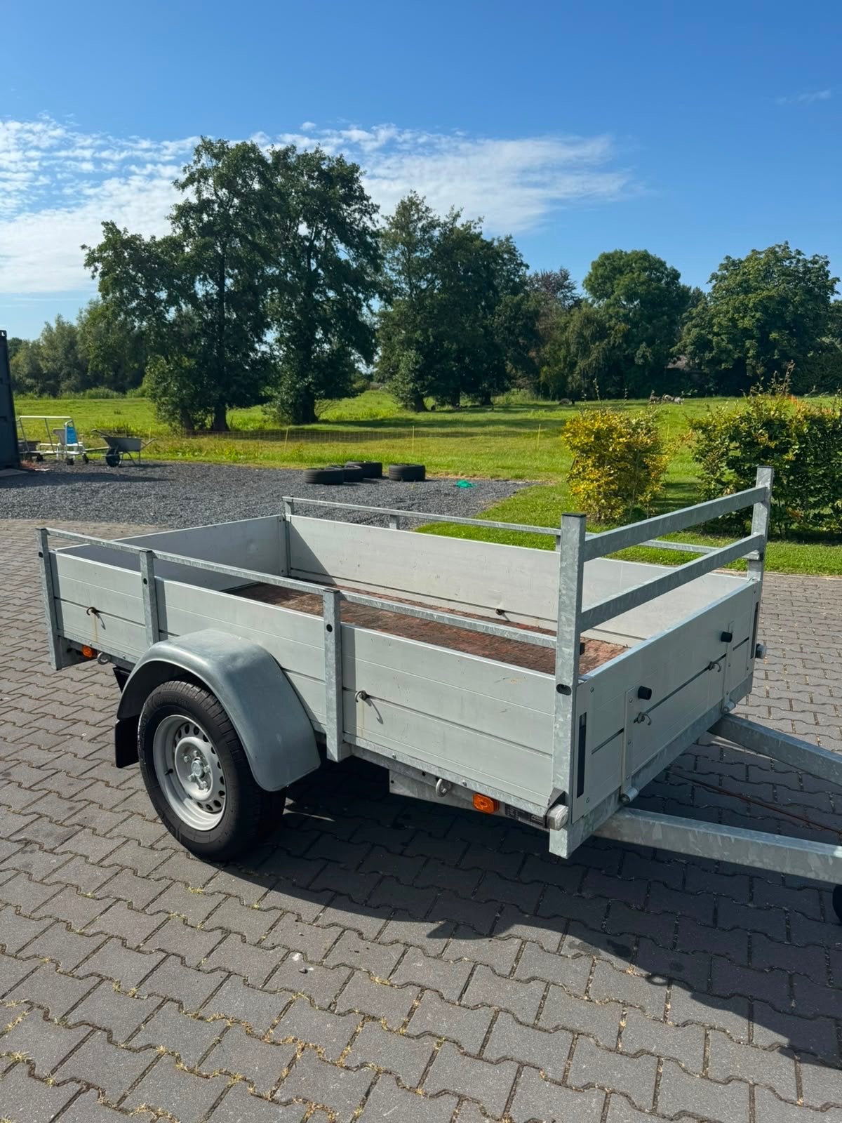 Anssems aanhangwagen - BSX1350 250x130 1350kg, Ophalen, Zo goed als nieuw