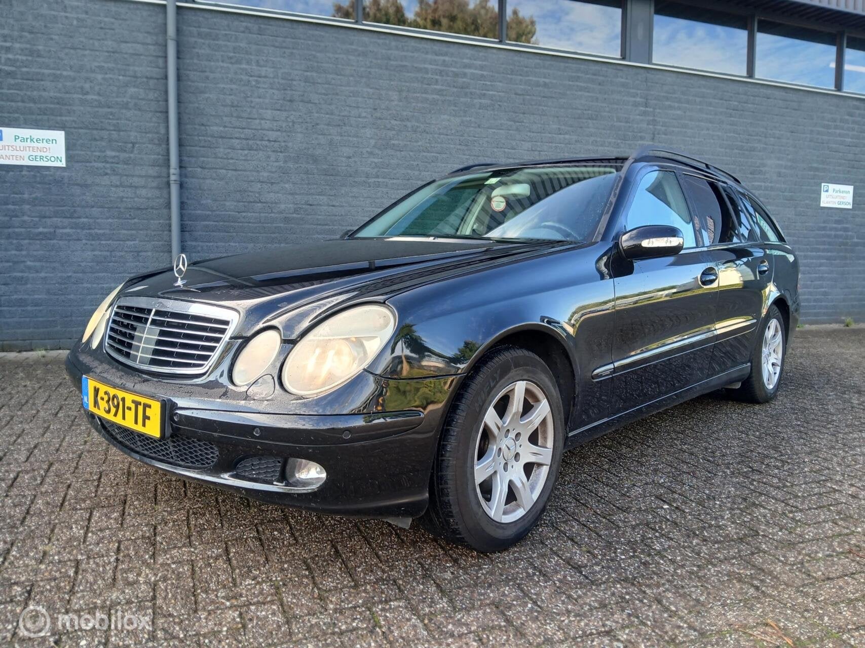 Mercedes E-klasse Combi 200 K. Avantgarde/Leer/Automaat, Auto's, Automaat, Achterwielaandrijving, Gebruikt, 4 cilinders