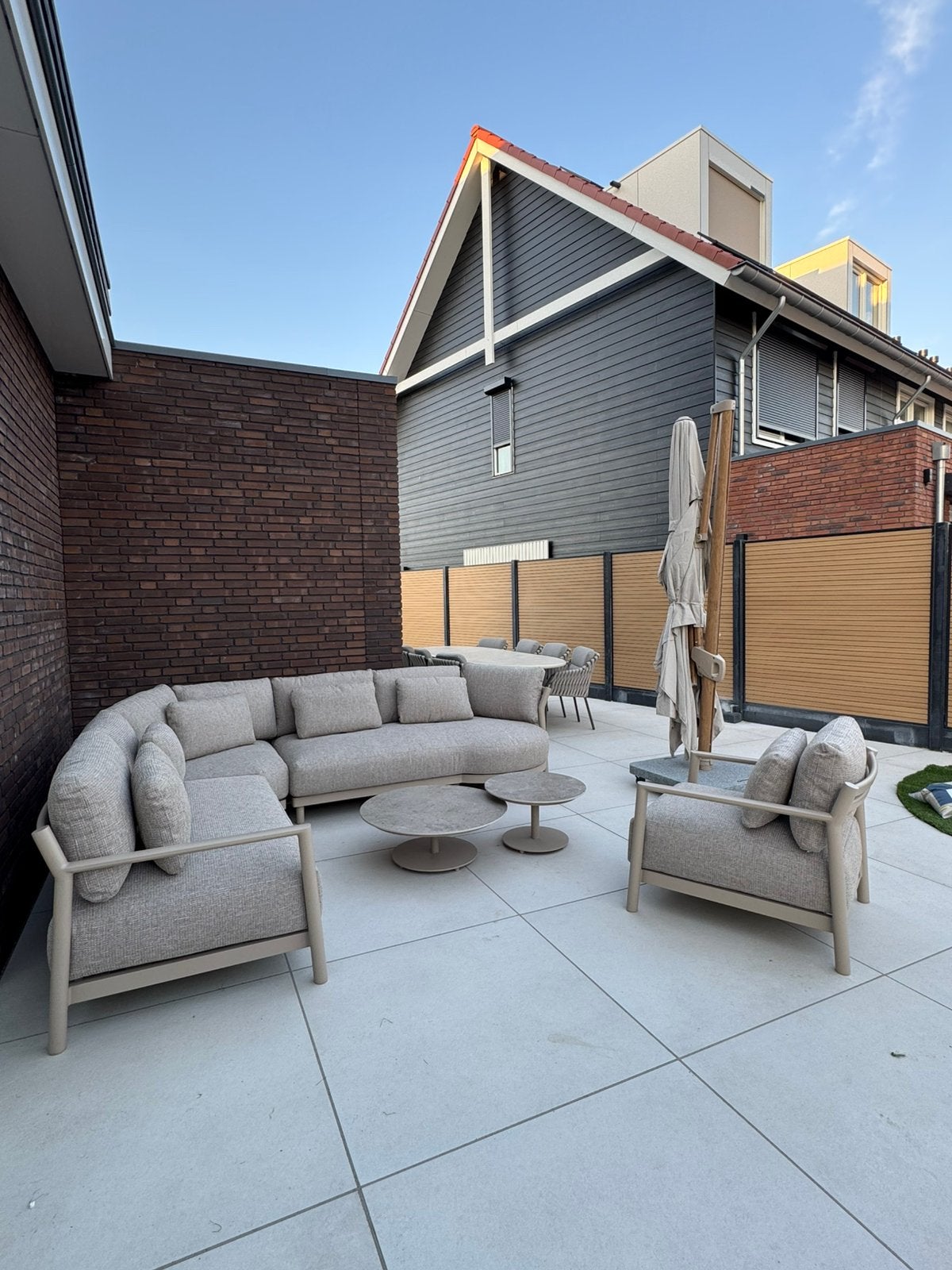 Actie model Mykonos loungeset 4 Seasons outdoor, Tuin en Terras, Ophalen of Verzenden, Nieuw