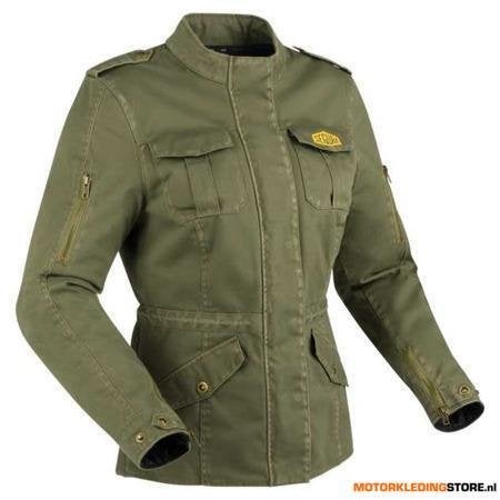 Segura Lady Tabata Motorjas, Khaki, Motoren, Ophalen of Verzenden, Nieuw met kaartje