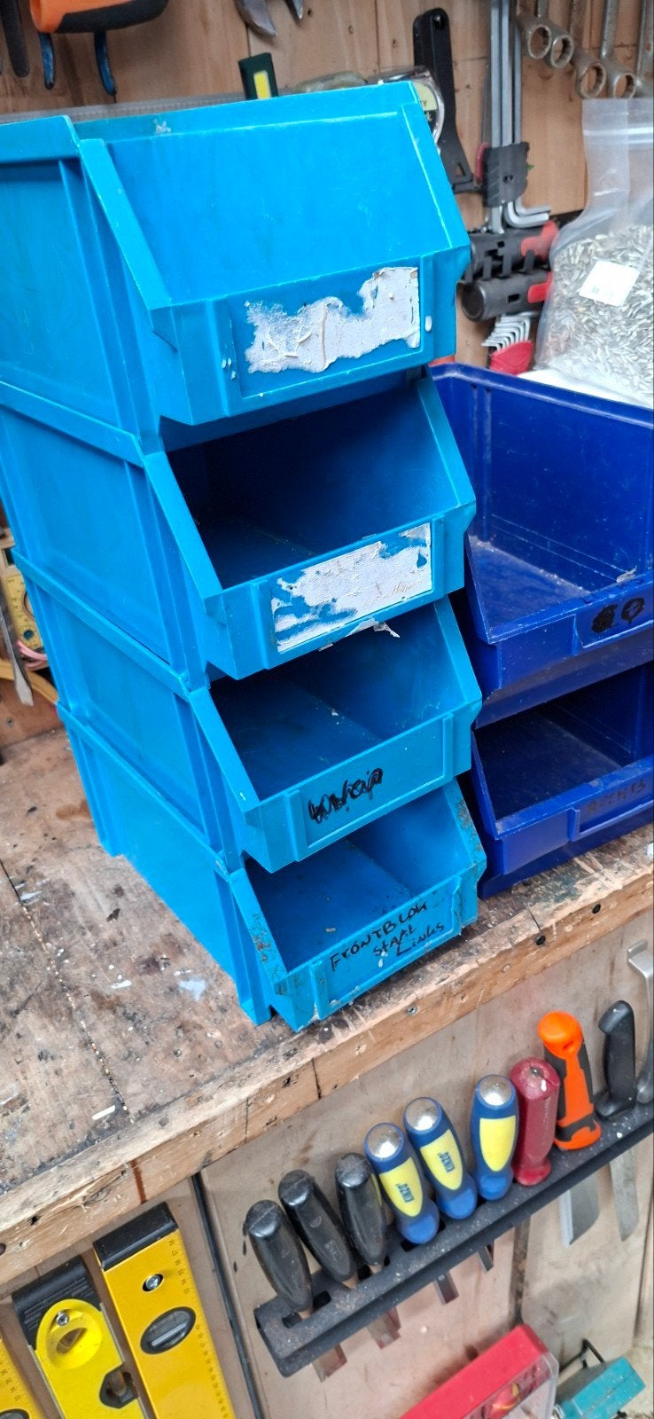 Foto 6 van te koop  opberg bakken  6 stuks