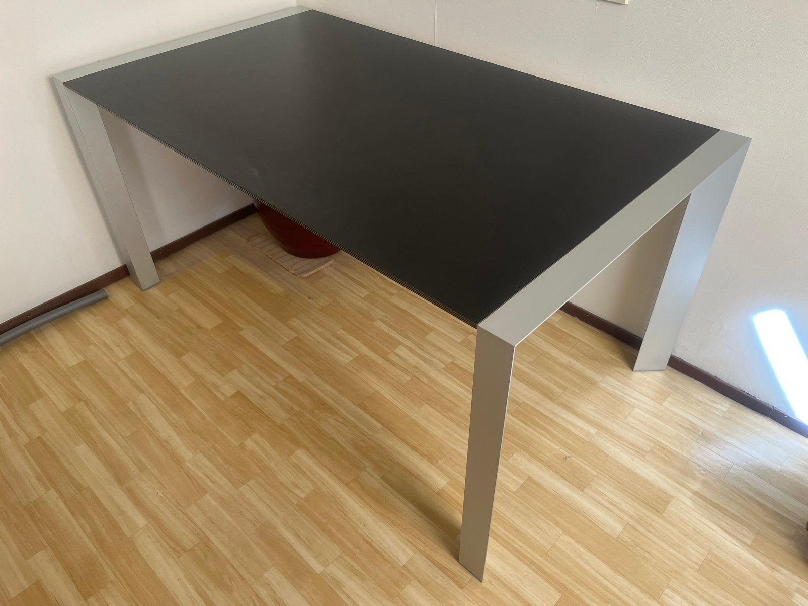 Eettafel te koop (uitschuifbaar blad), Ophalen, 50 tot 100 cm, Zo goed als nieuw, 150 tot 200 cm