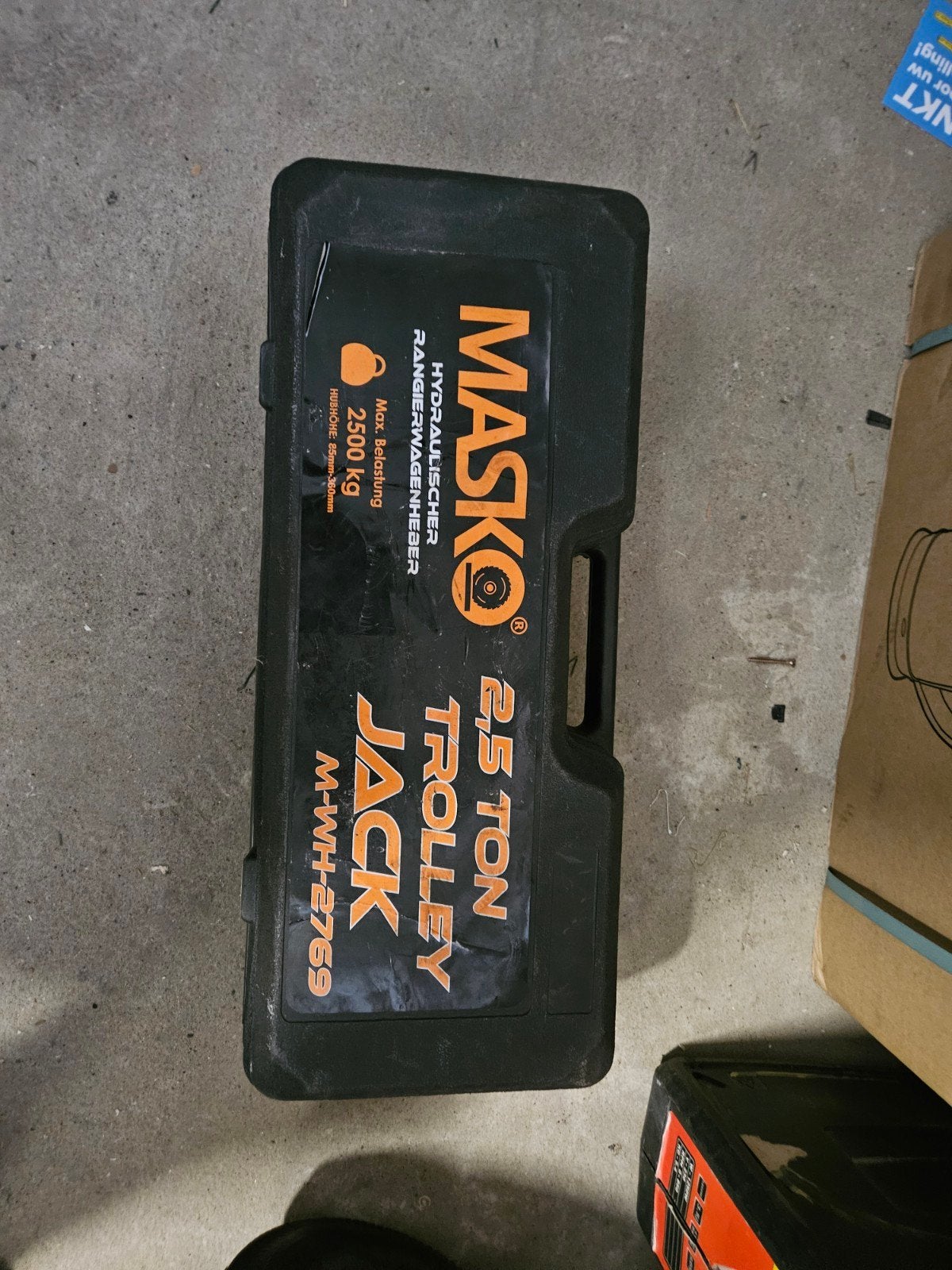Masko 2.5 Ton Hydraulische Garagekrik, Auto diversen, Krikken, Ophalen