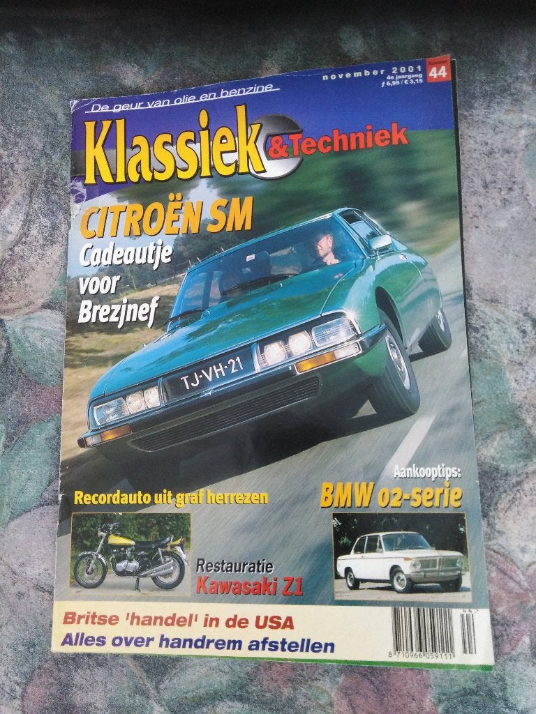 Klassiek & Techniek nr. 44 - november 2001, Ophalen of Verzenden, Gelezen, Algemeen