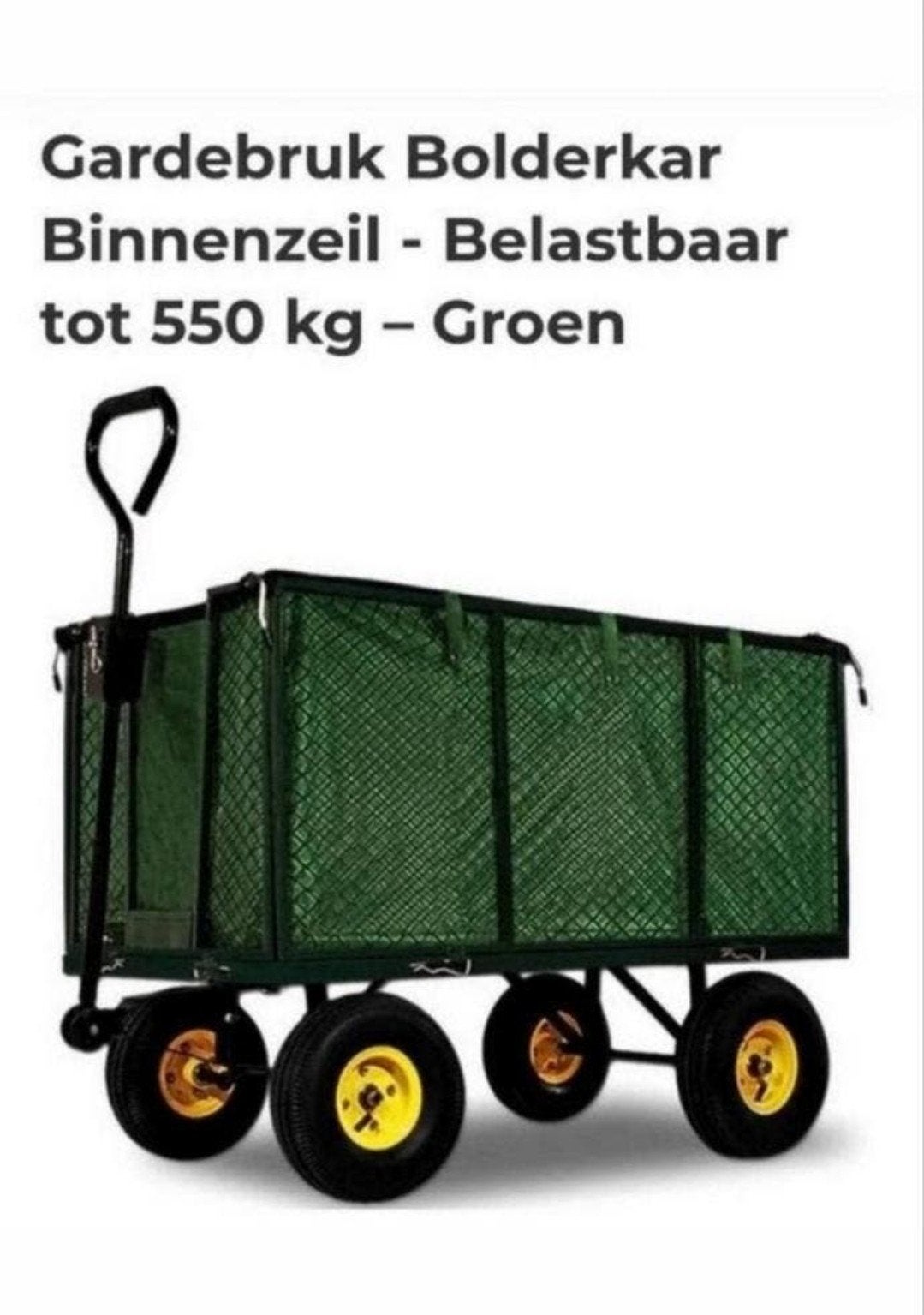 Bolderkar te huur, Ophalen