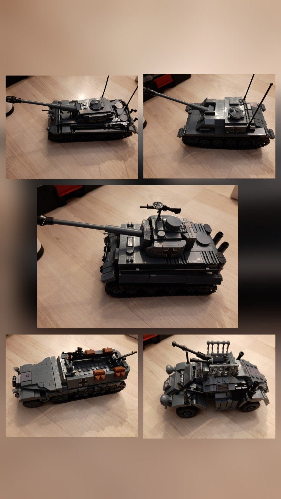 Partij Duitse WW2 Tanks en Voertuigen Leger Army, Ophalen of Verzenden, Zo goed als nieuw, Overige merken