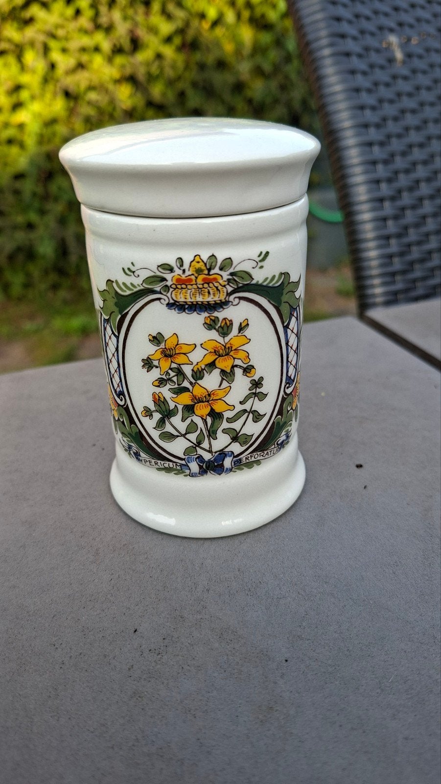 Vintage Apothekerspot A.Vogel - Schoonhoven Keramiek, Ophalen of Verzenden