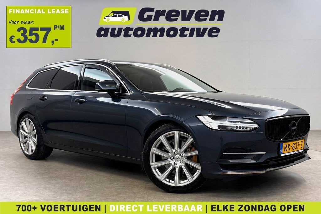 Volvo V90 2.0 T5 90th Anniversary Edition | LPG | Virtual |, Auto's, Volvo, Bedrijf, Te koop, V90, ABS, Achteruitrijcamera, Adaptive Cruise Control